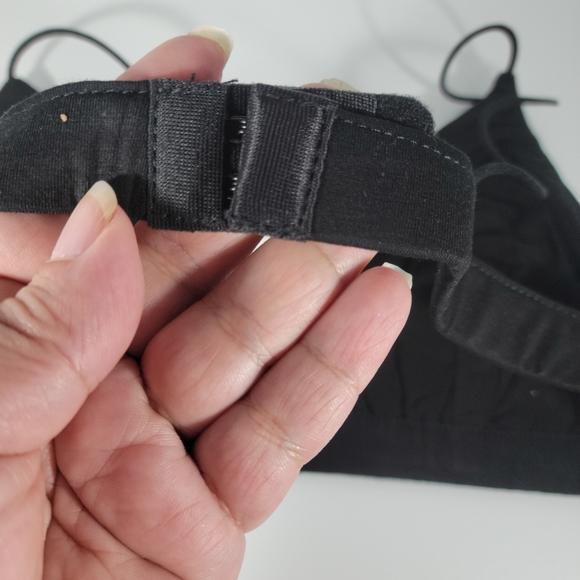 NWT Line & Dot basic black triangle bra size M - Picture 3 of 6